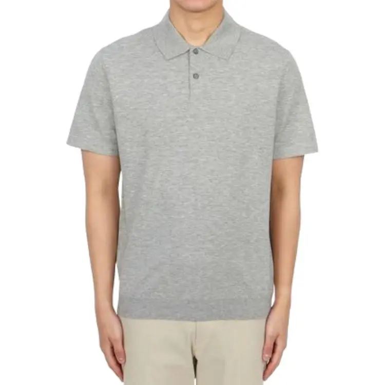 THEORY Polo Shirts Men Gray-1