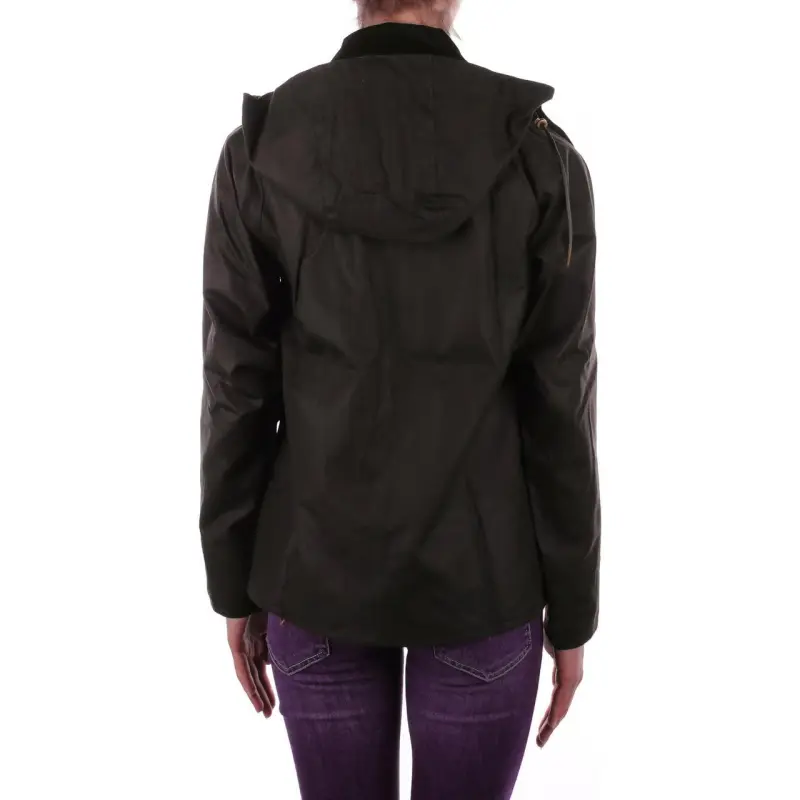 BARBOUR Avon Hooded Waxed Jacket-4