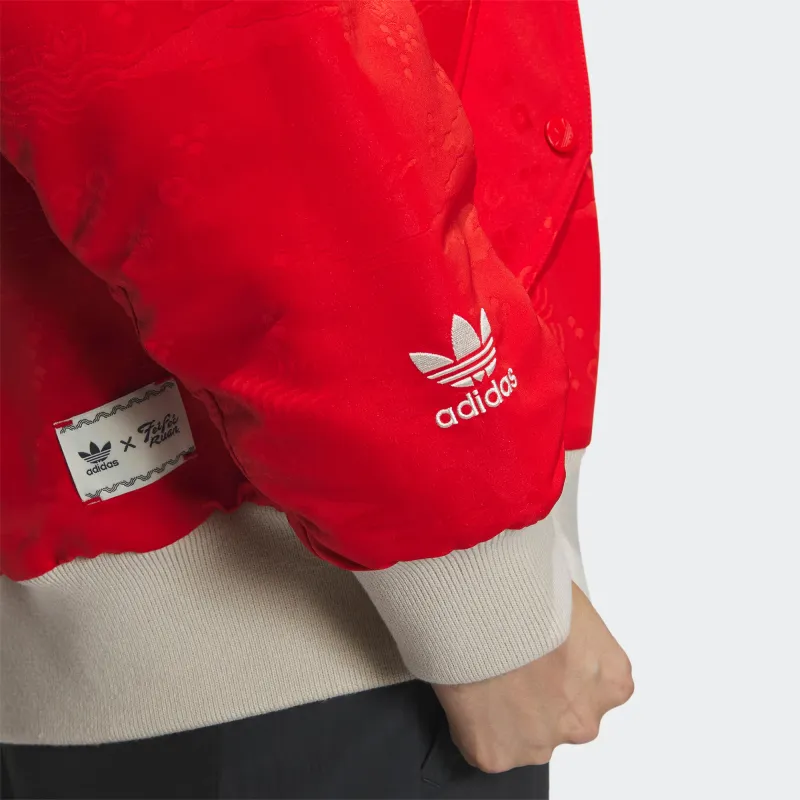Adidas Originals x FEIFEI RUAN FW23 Jacket Women's Red-2
