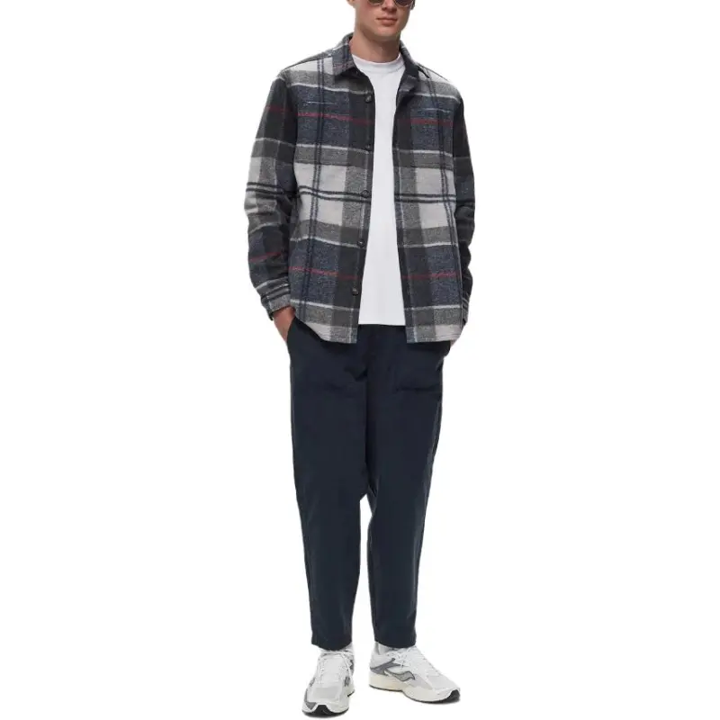 BARBOUR Checked Long Sleeved Overshirt-2