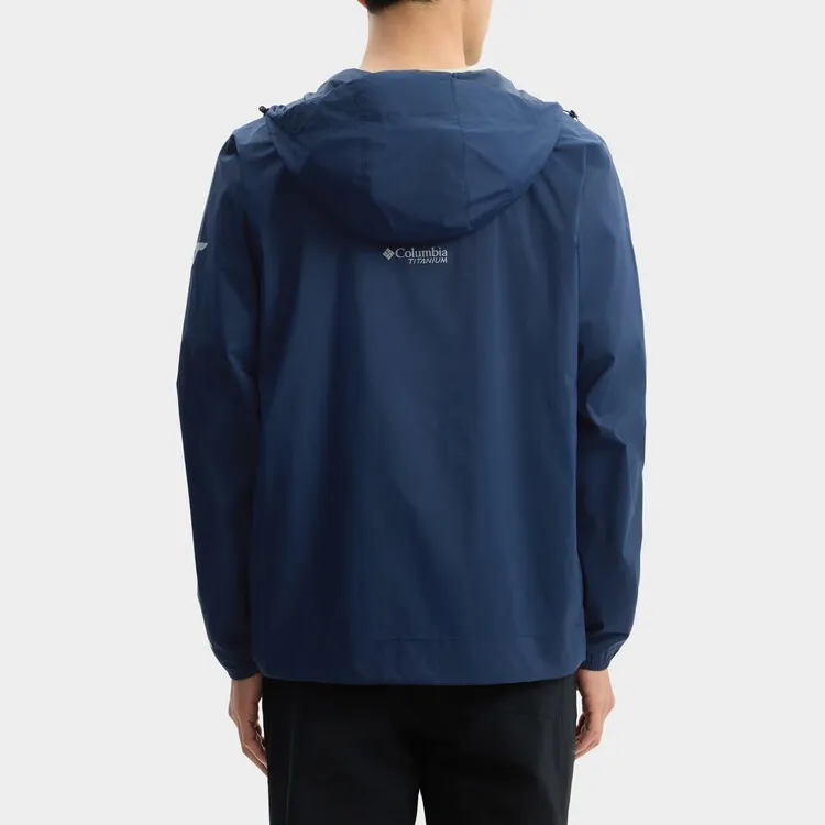 Columbia City Outdoor Collection Titanium Collection SS25 Jacket Men's Dark Blue-3