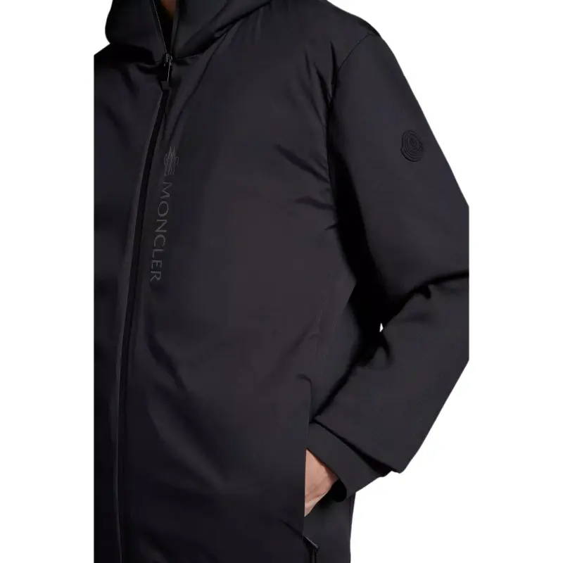 Moncler Padded Corduroy Series Jackets Men Black-4