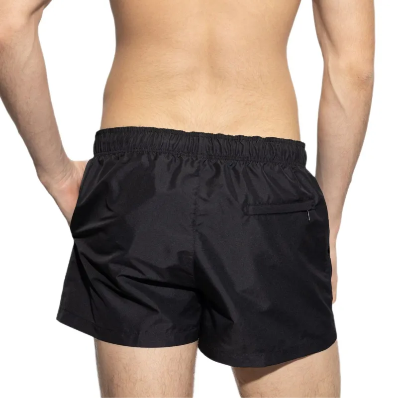 VERSACE Logo Printed Drawstring Swim Shorts-2
