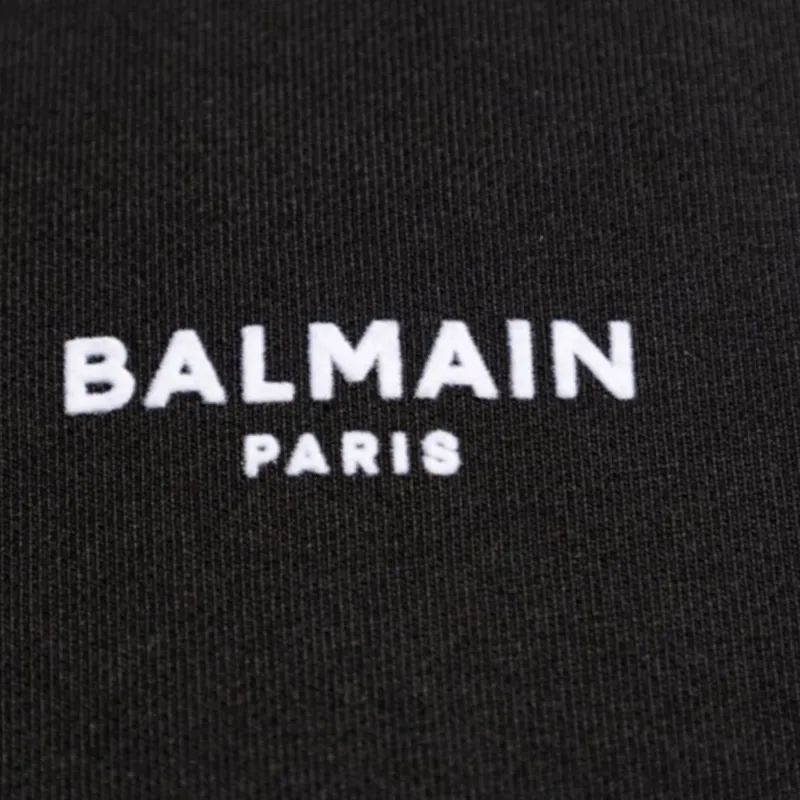 BALMAIN Logo Detailed Crewneck Sweatshirt-5