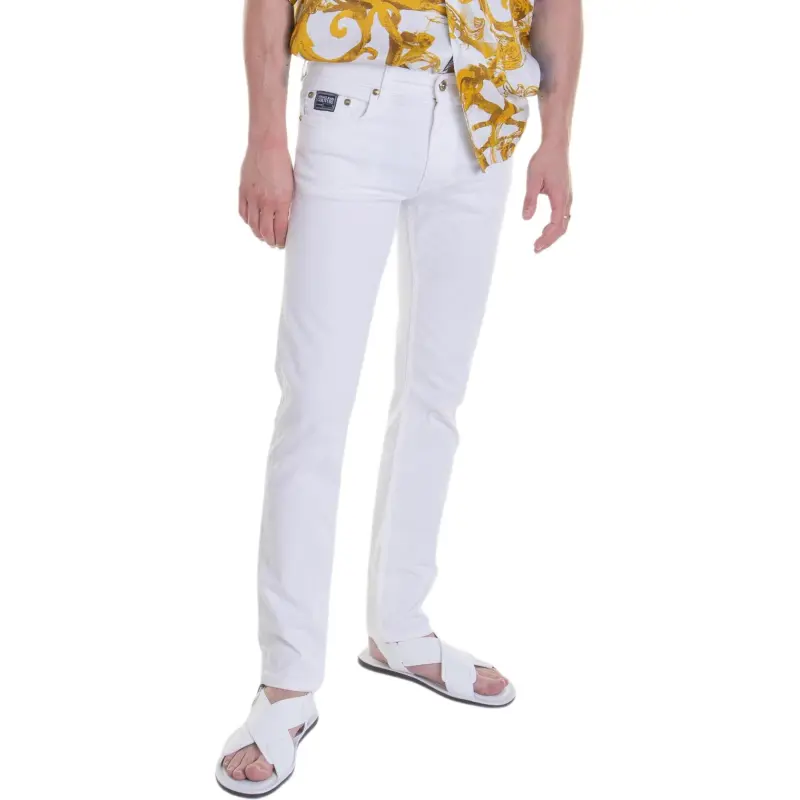 VERSACE JEANS COUTURE Jeans Men's White-3
