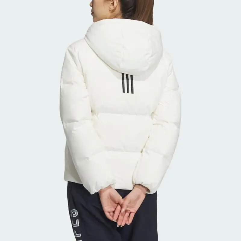 Adidas Down Jacket Unisex Jade White-4