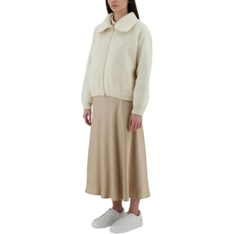 HERNO Stand Up Collar Zipped Cardigan-3