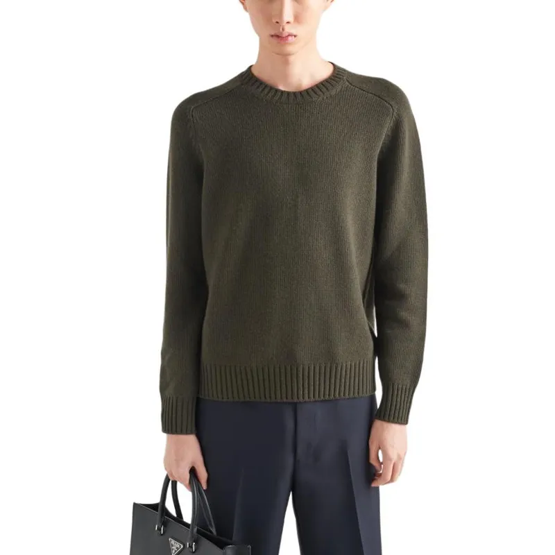 PRADA Sweater Men's Olive Green-1