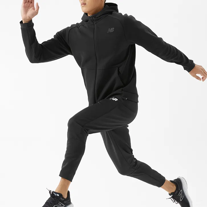 New Balance Jackets Men Black-2