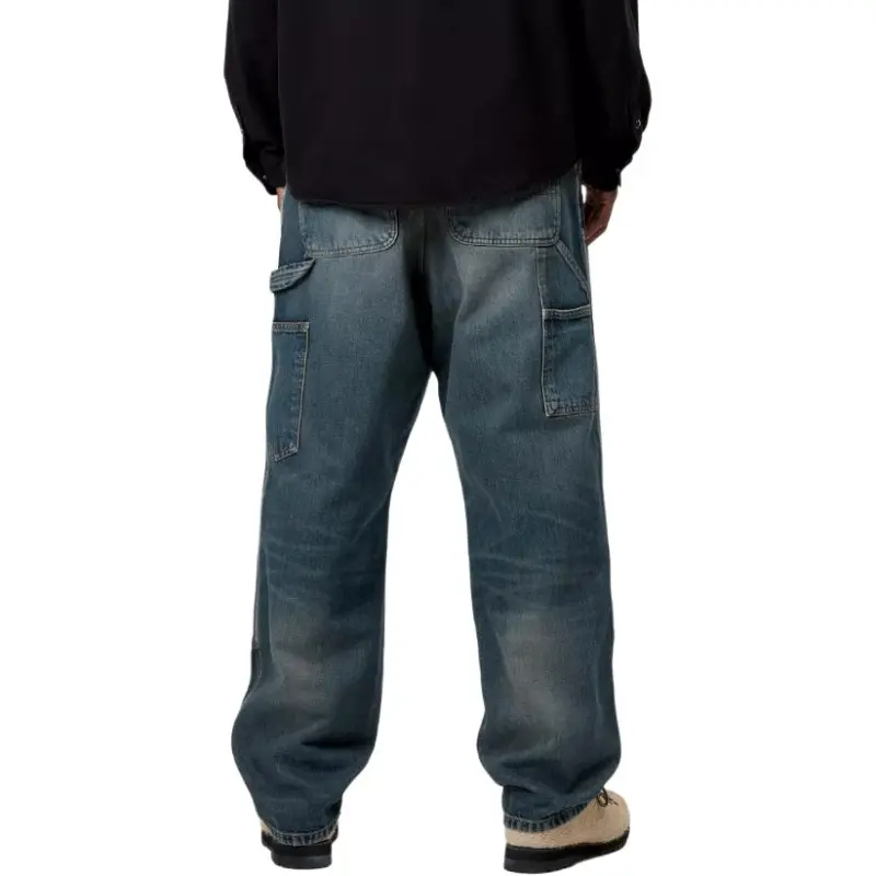 Carhartt WIP Denim Double Knee Pants-4