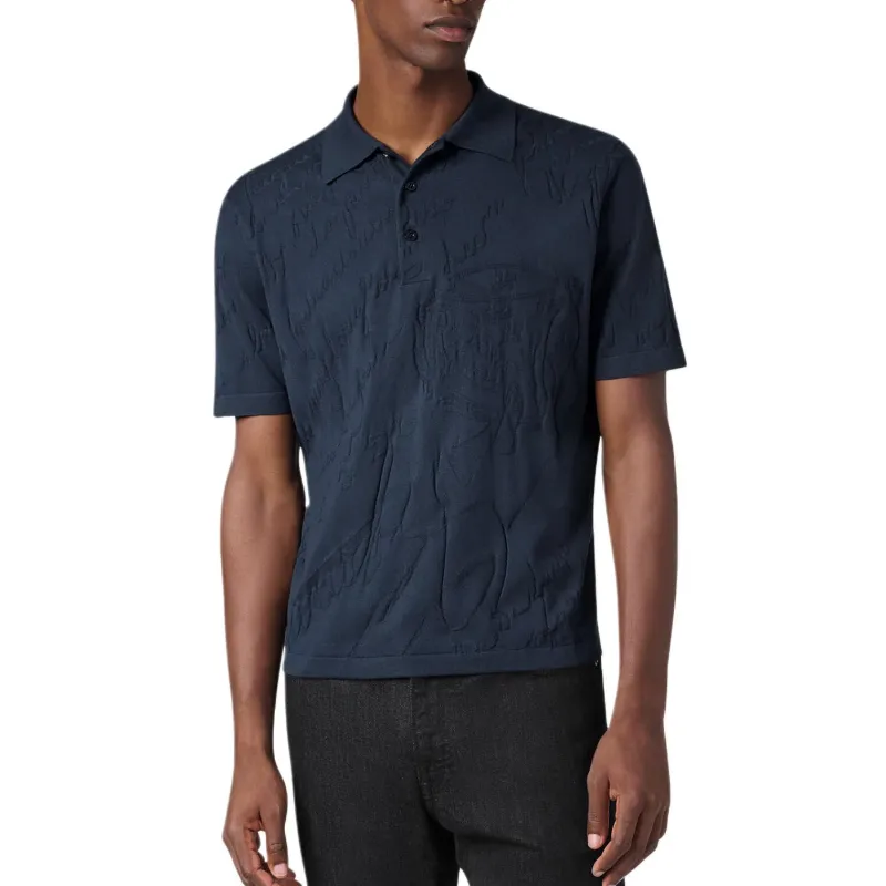 BERLUTI Polo Shirts Men Blue-1