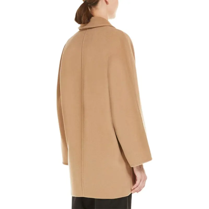 MaxMara Double Breasted Long Sleeved Coat-3