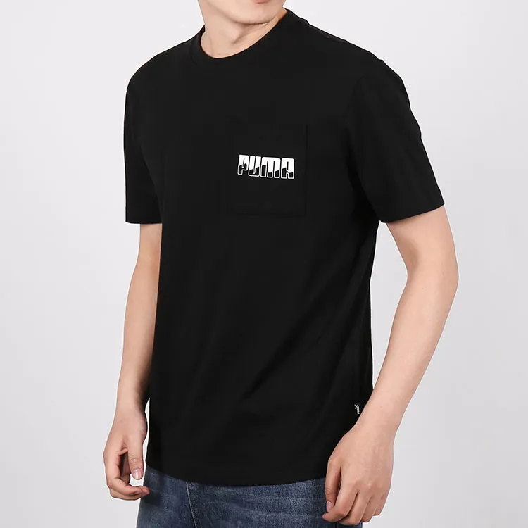 PUMA Rebel T Shirts Men Black-5
