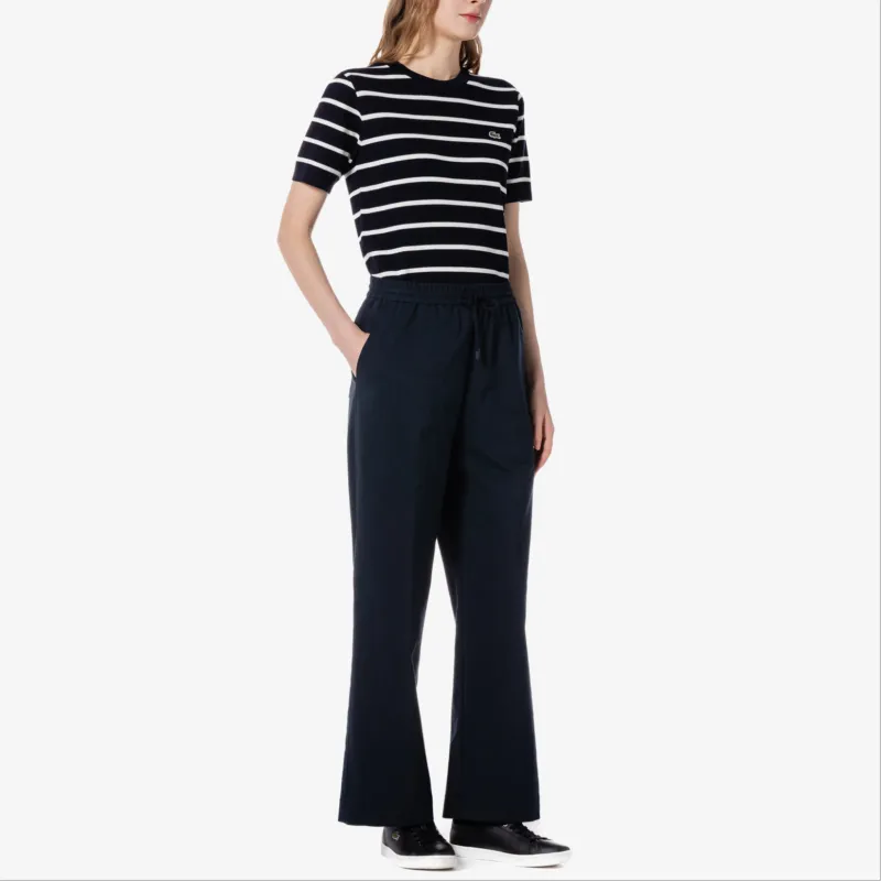 LACOSTE Casual Pants Women's Black-4