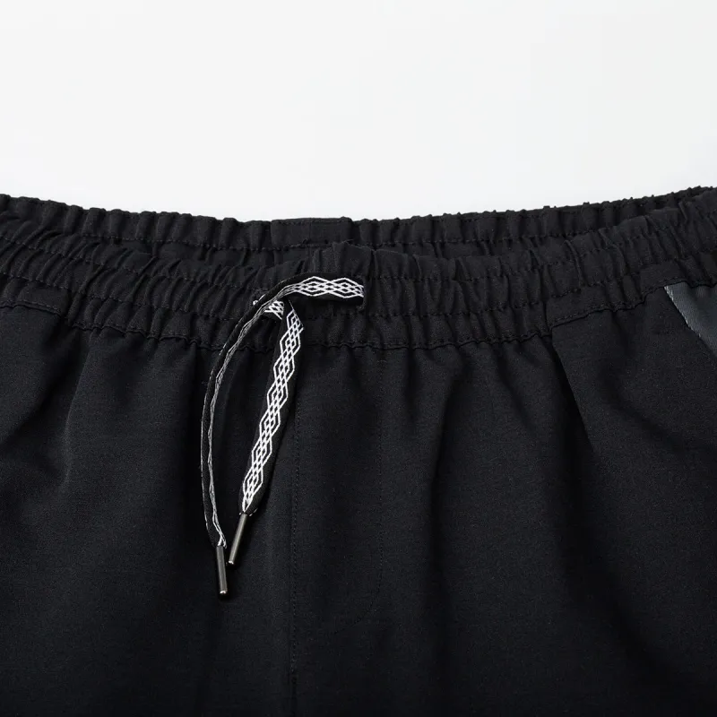 White Mountaineering X FILA FUSION FILA FUSION Hakusan L Collaboration Collection Knitted Sweatpants Men Pitch Black-2