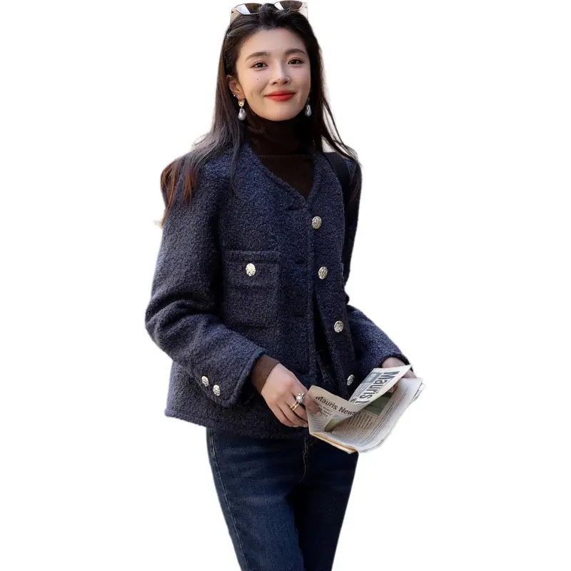 【dme】 Jackets Coats Women's Navy Blue-1