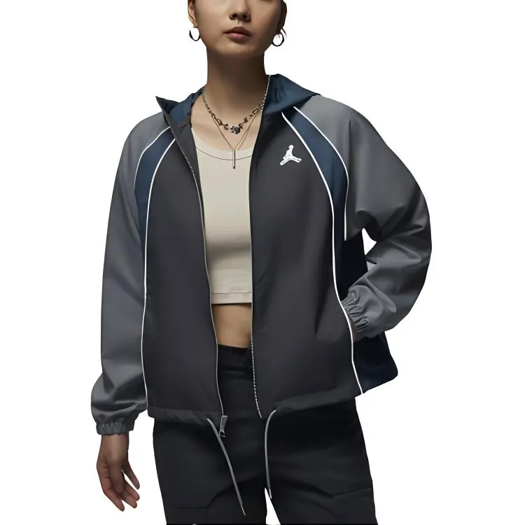 Nike FW24 Jacket Women's Blue Gray-4