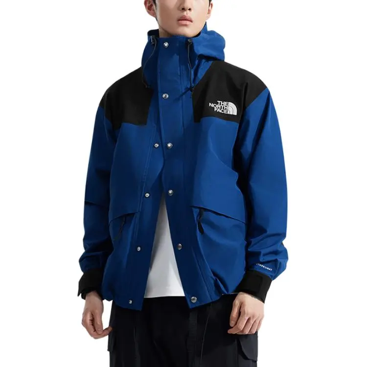 THE NORTH FACE MountainICON Windproof And Breathable Windbreaker Jacket Unisex Marine Blue-3