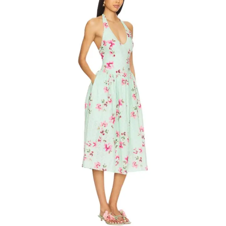 STEVE MADDEN Sleeveless Dress Women's Green-2