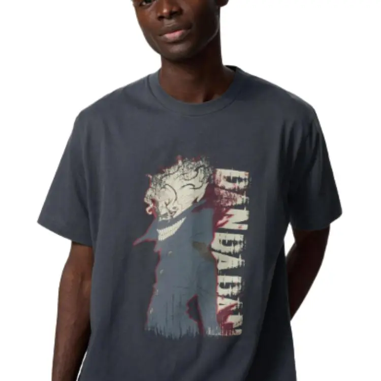 UNIQLO T Shirts Unisex Dark Gray-3