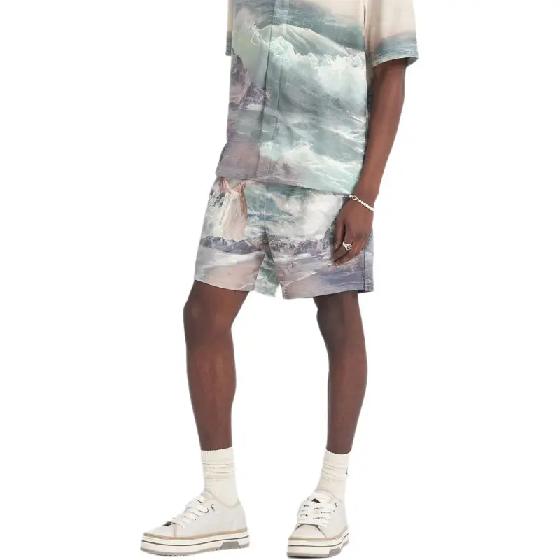 REPRESENT Higher Truth Printed Shorts-4