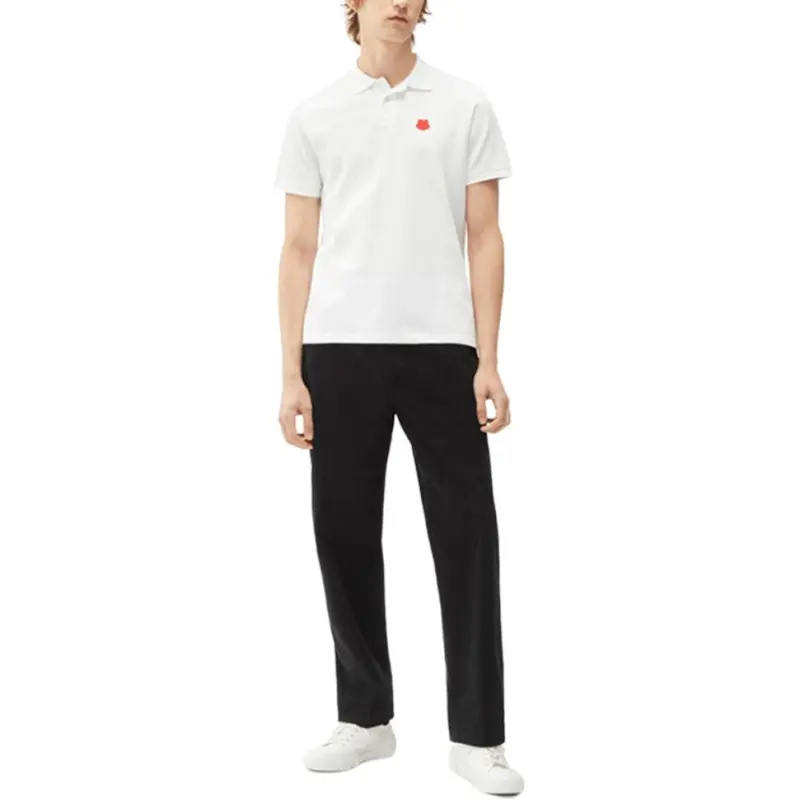 KENZO Polo Shirts Men White-1