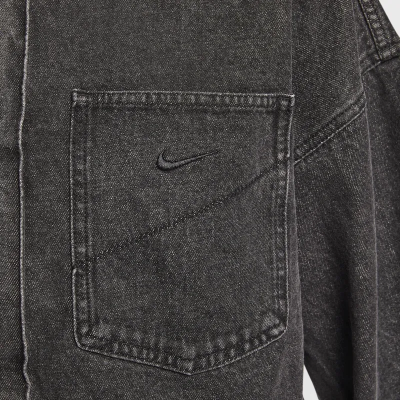 Nike Denim Jacket Women's Black-5