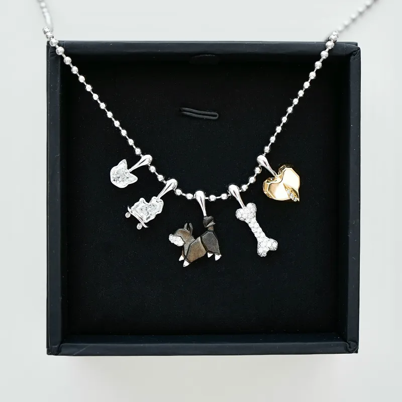 ICEWALD 18k Gold Diamonds Pendants Unisex Silver-1