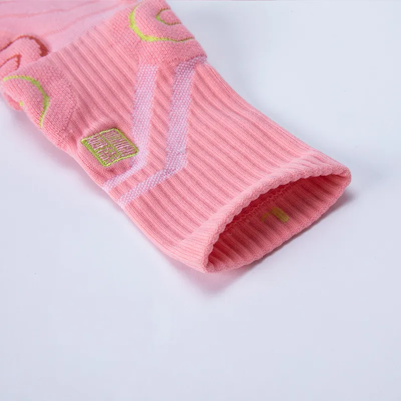 361° Basketball Socks Men's 1 Pack Pink-2