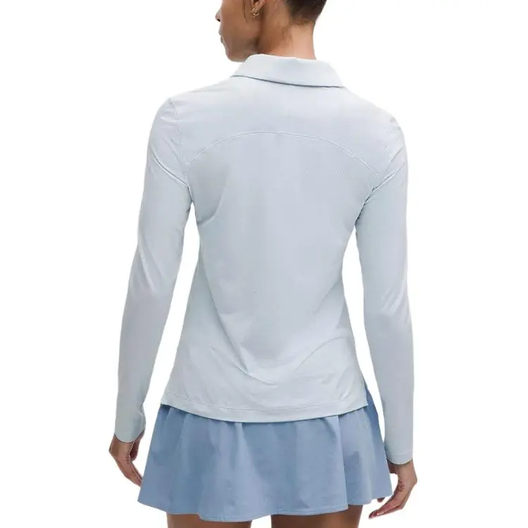 Lululemon Quick DryLong Sleeve Polo Shirt Women's-9