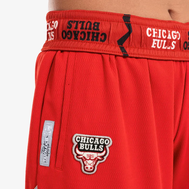DECATHLON x NBA Bulls Basketball Shorts Unisex Cherry Red/Black/Red-3