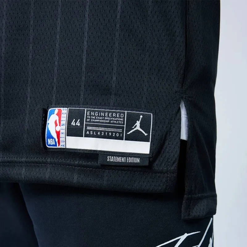 Nike x NBA Basketball Jerseys Men's Dark Gray-3