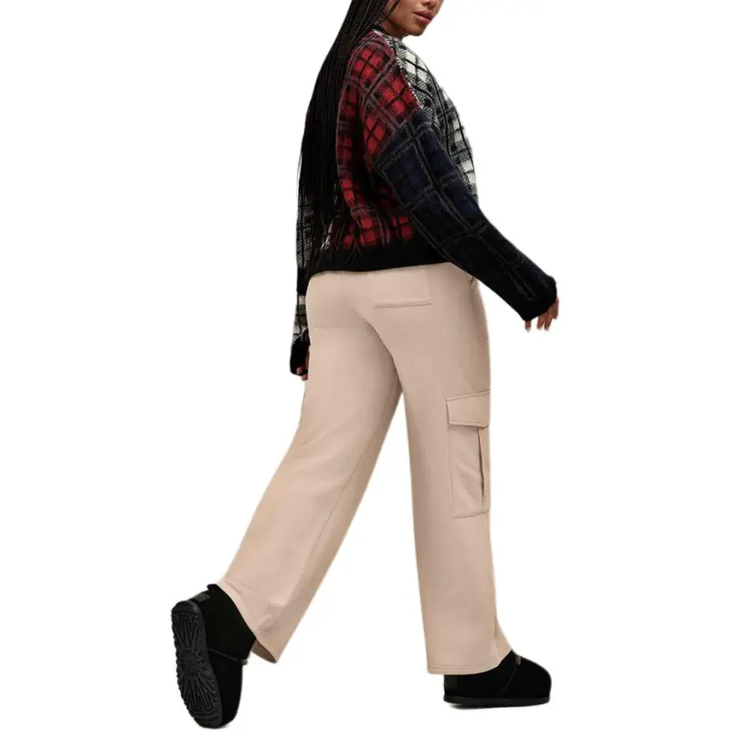 UGG FW24 Cargo Pants Women's Beige-3