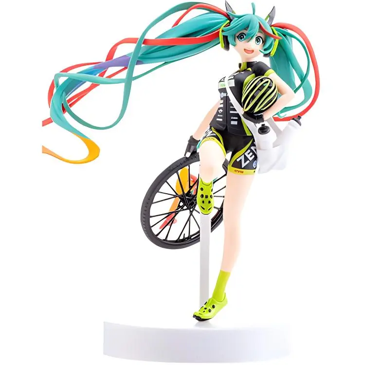 BANPRESTO Hatsune Miku Glass Factory 2016 Racing Miku Scale Figures 23cm-1