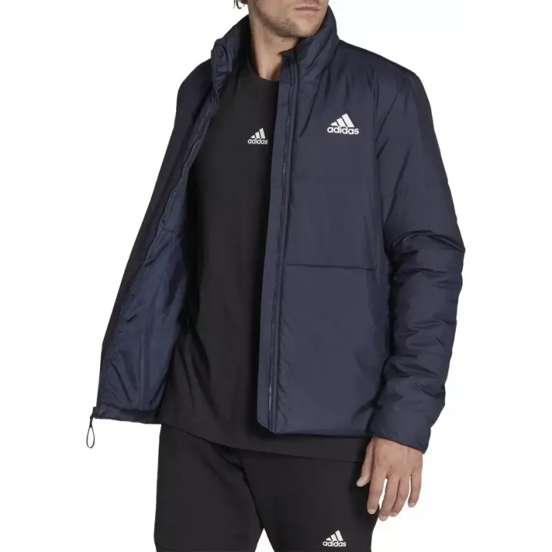 Adidas Puffer Jackets Men Dark Blue-1