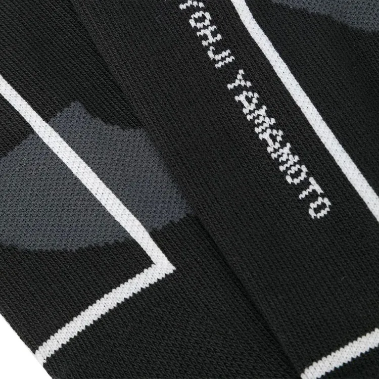 Y 3 Men Mid Calf Socks-1