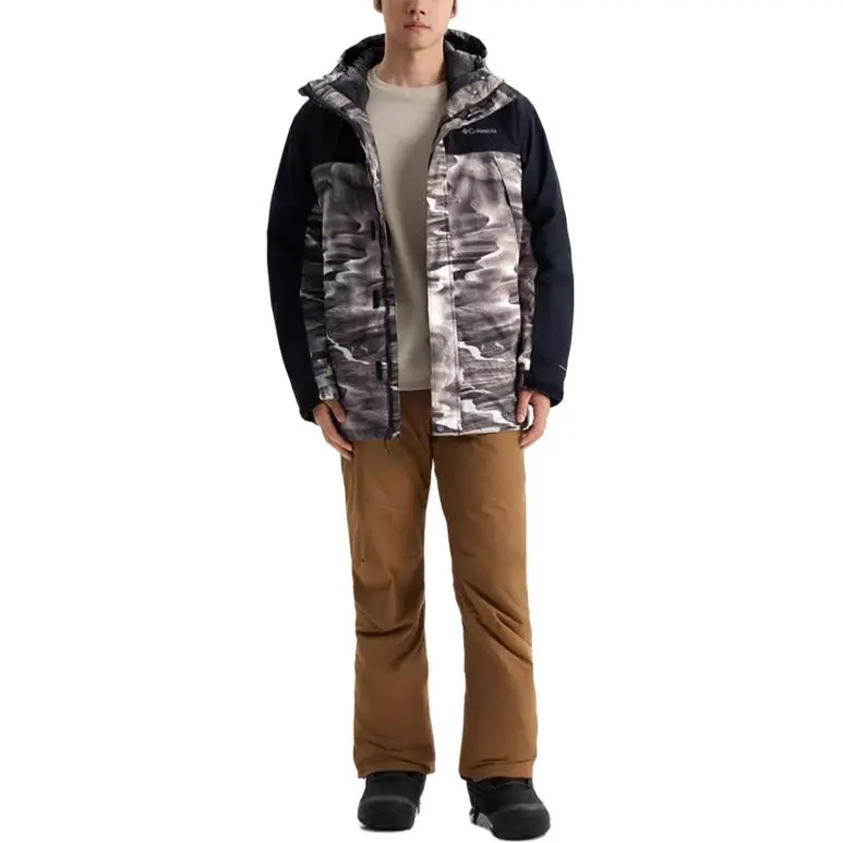 Columbia Ski Pants Men Brown-3
