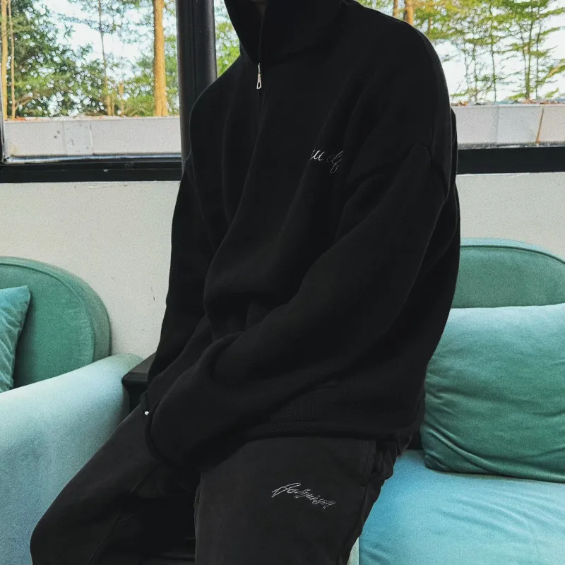 Askyurself Hollywood Sweater Unisex Black-4
