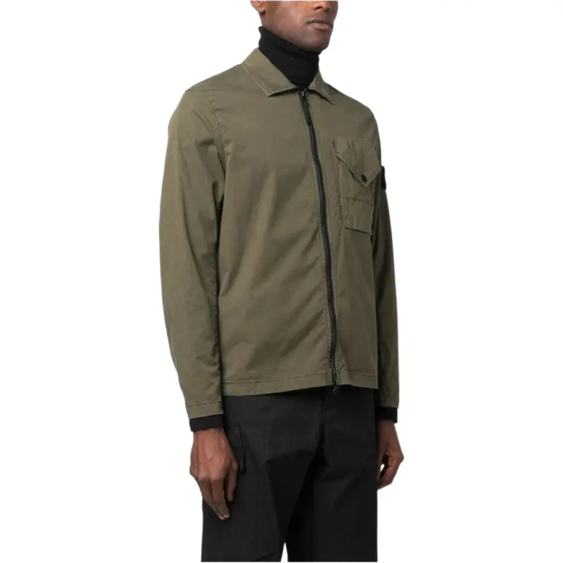 STONE ISLAND FW23 Jackets Coats Men's Olive Green-2
