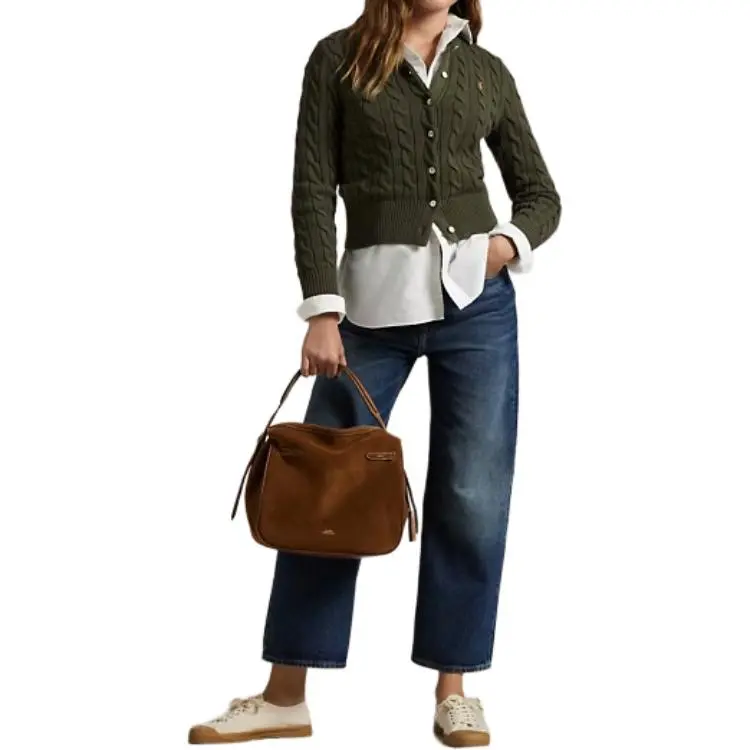 Polo Ralph Lauren Long Sleeve Cardigan Green-2