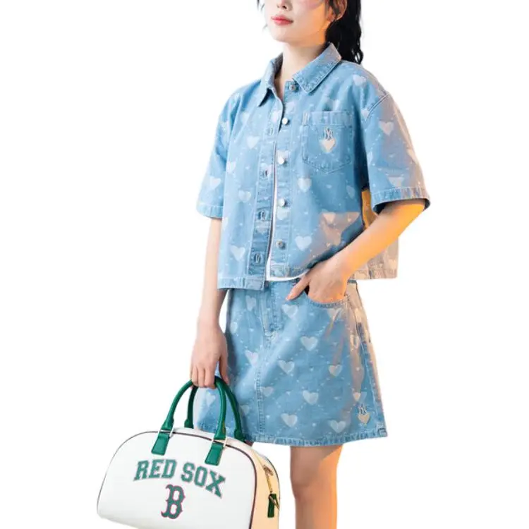 MLB SS24 Shirt Women's Light Blue-4