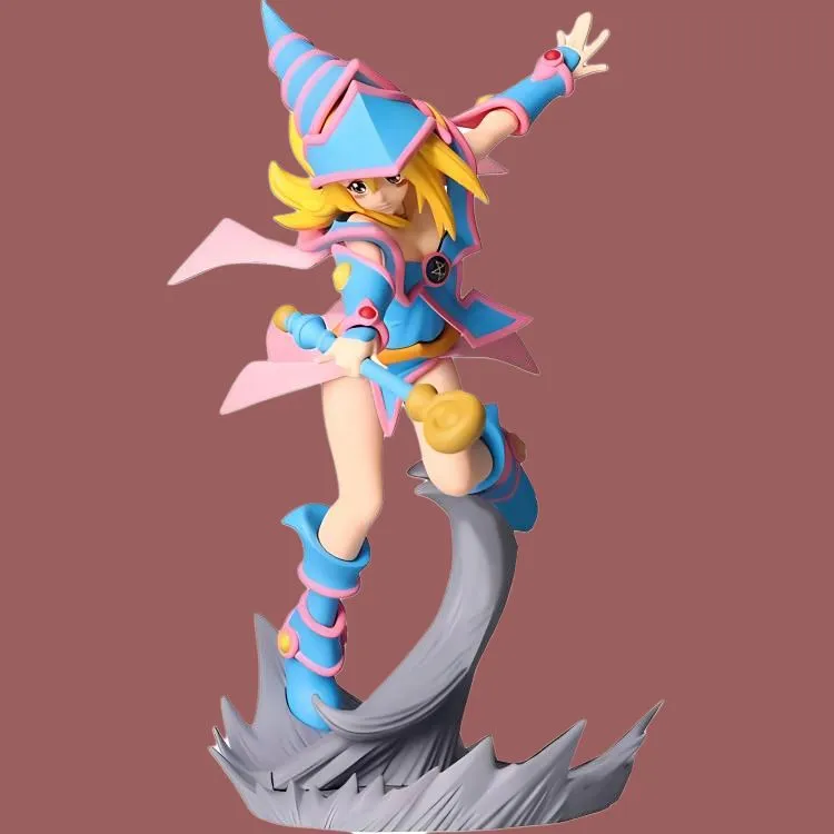 BANPRESTO Battle Light, Yu Gi Oh!, Monster Duel Magician Dark Magician Girl Bonus Gifts 13cm-3