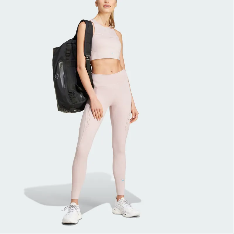 Adidas By Stella McCartney Logo print Perforated Leggings-3