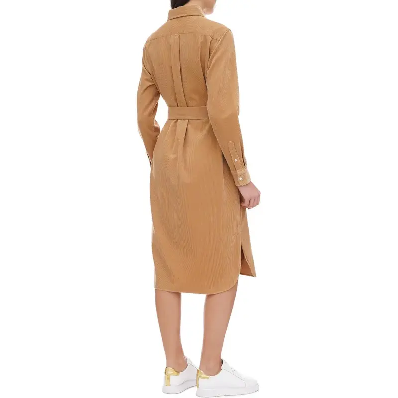 Polo Ralph Lauren Polo Pony motif Midi Dress-3