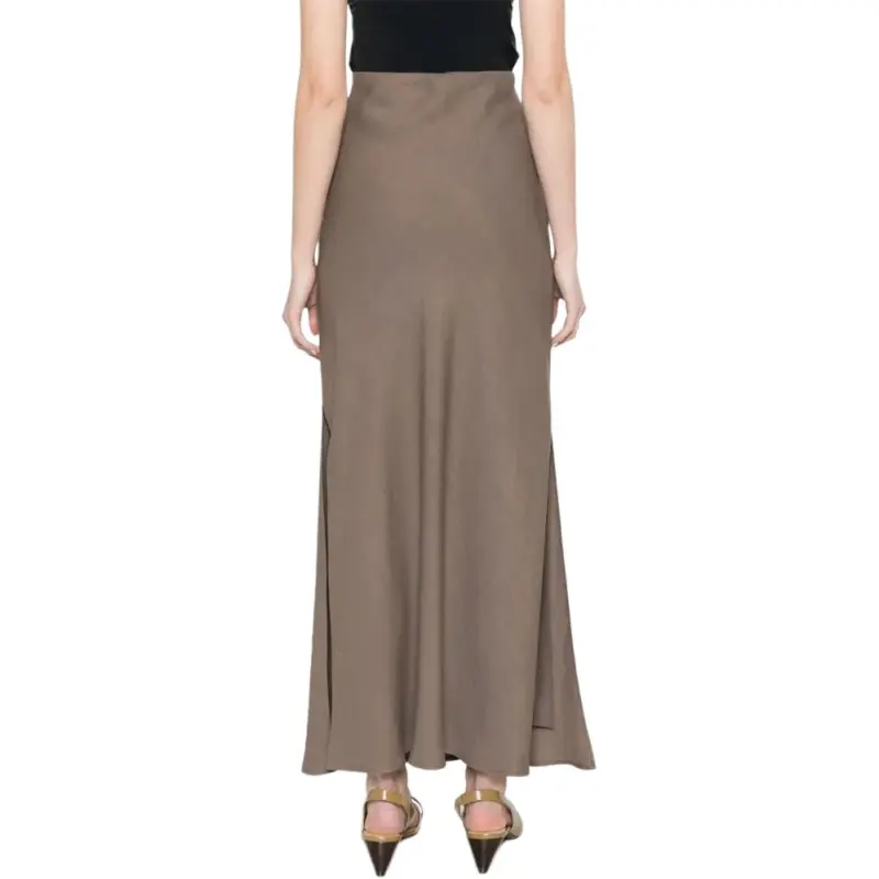 Brunello Cucinelli Side slits Maxi Skirt-2