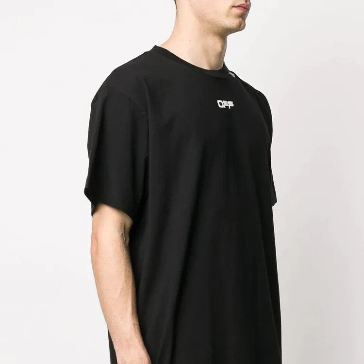 OFF WHITE Oversized Fit Caravaggio Square T Shirt-3