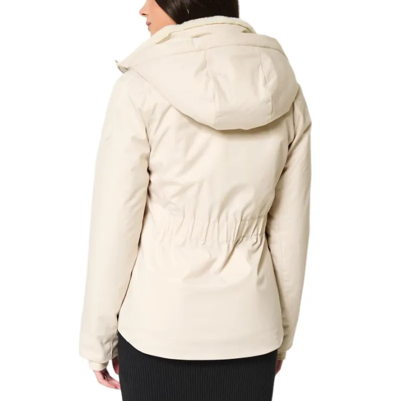 Hollister Puffer Jacket Women's Light Beige-2
