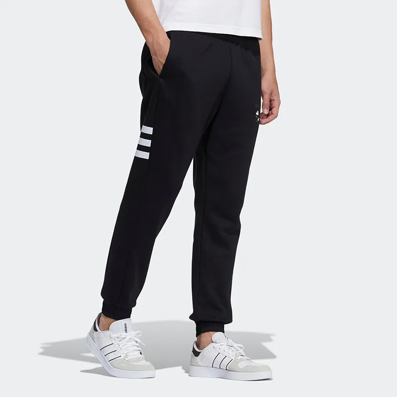 Adidas Neo Knitted Sweatpants Men Black-6