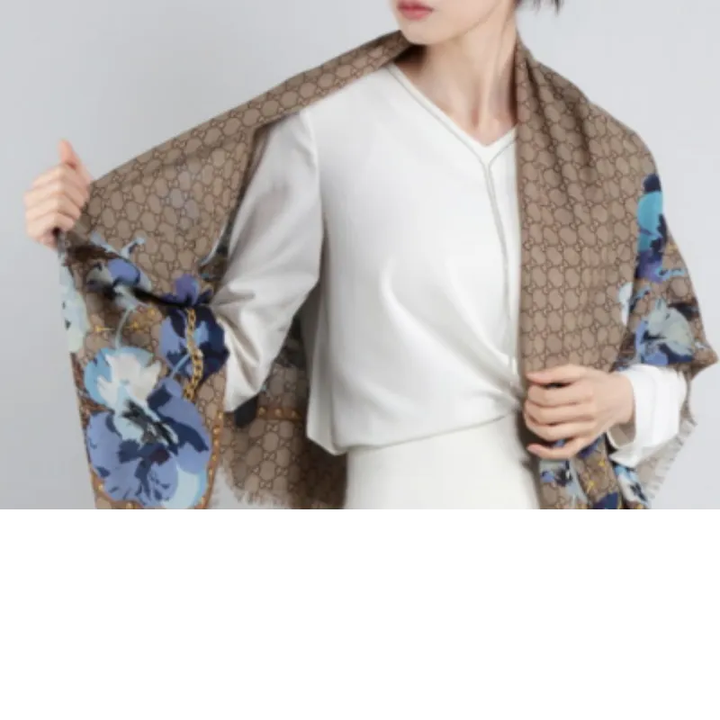 GUCCI GG Knit Scarves Women's-4