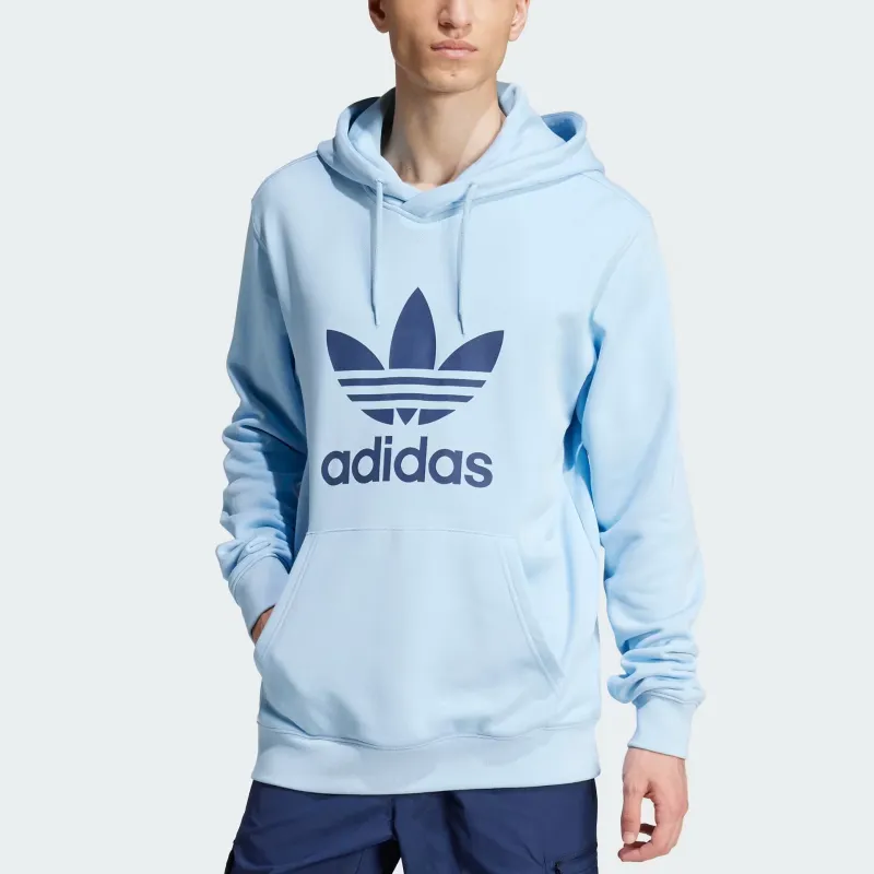 Adidas Originals ADICOLOR CLASSICS TREFOIL FW24 Sweatshirt Men's Sky Blue-1